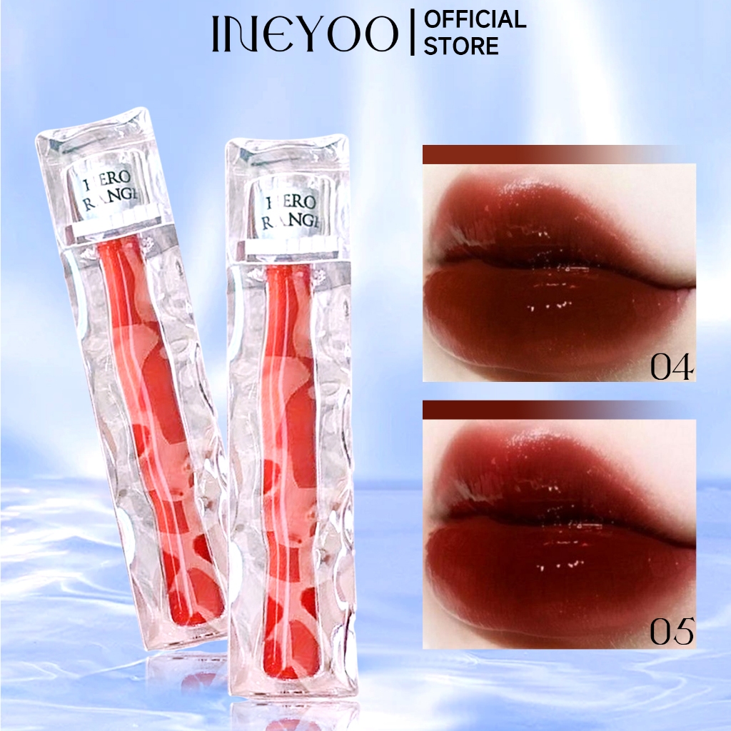 Ineyoo ลิปสติก เคลือบริมฝีปาก คริสตัล 3.5 กรัม