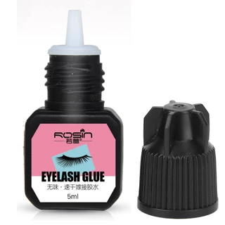 ส่งฟรี/ส่งไว กาวต่อขนตาแบบแห้งเร็ว กาวต่อขนตา น้ำยาต่อขนตาแบบถาวร 5ml กาวติดปลอม ไม่ระคายเคือง อยู่นานถึง 45 วัน