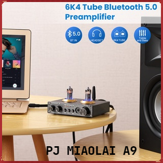 Pj.miaolai A9 6K4 พรีแอมป์หลอดสูญญากาศ NE5532 OP AMP AUX บลูทูธ 5.0 USB RCA HIFI หูฟังสเตอริโอ ขนาดเล็ก 16-300 โอห์ม
