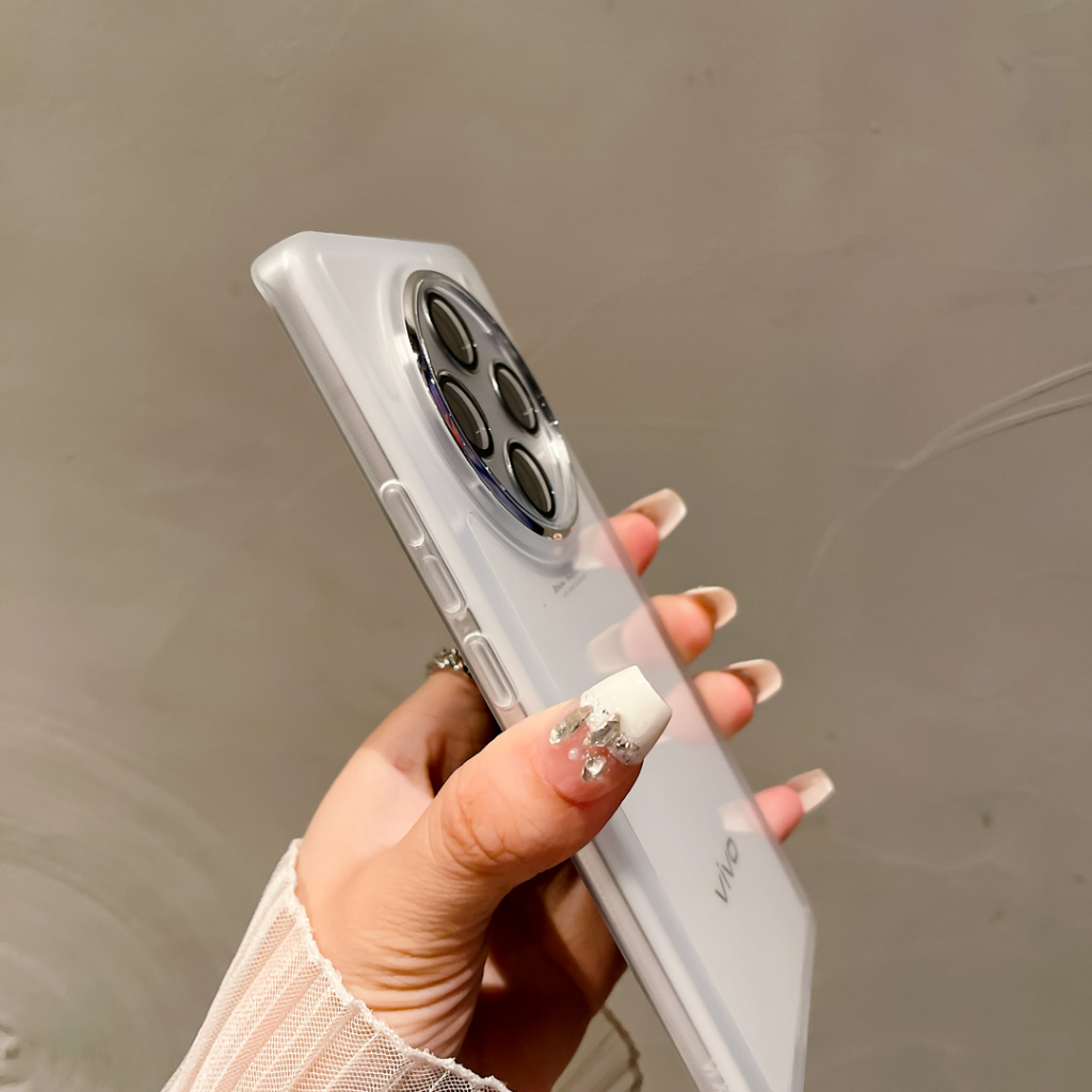 Vivo X100 X100 Pro VIVOX100 VIVOX100Pro 5G เคสกันกระแทก พร้อมฟิล์มกันรอยเลนส์กล้อง เคสโทรศัพท์ กันกระแทก เคสด้านหลัง - รูปที่ 2