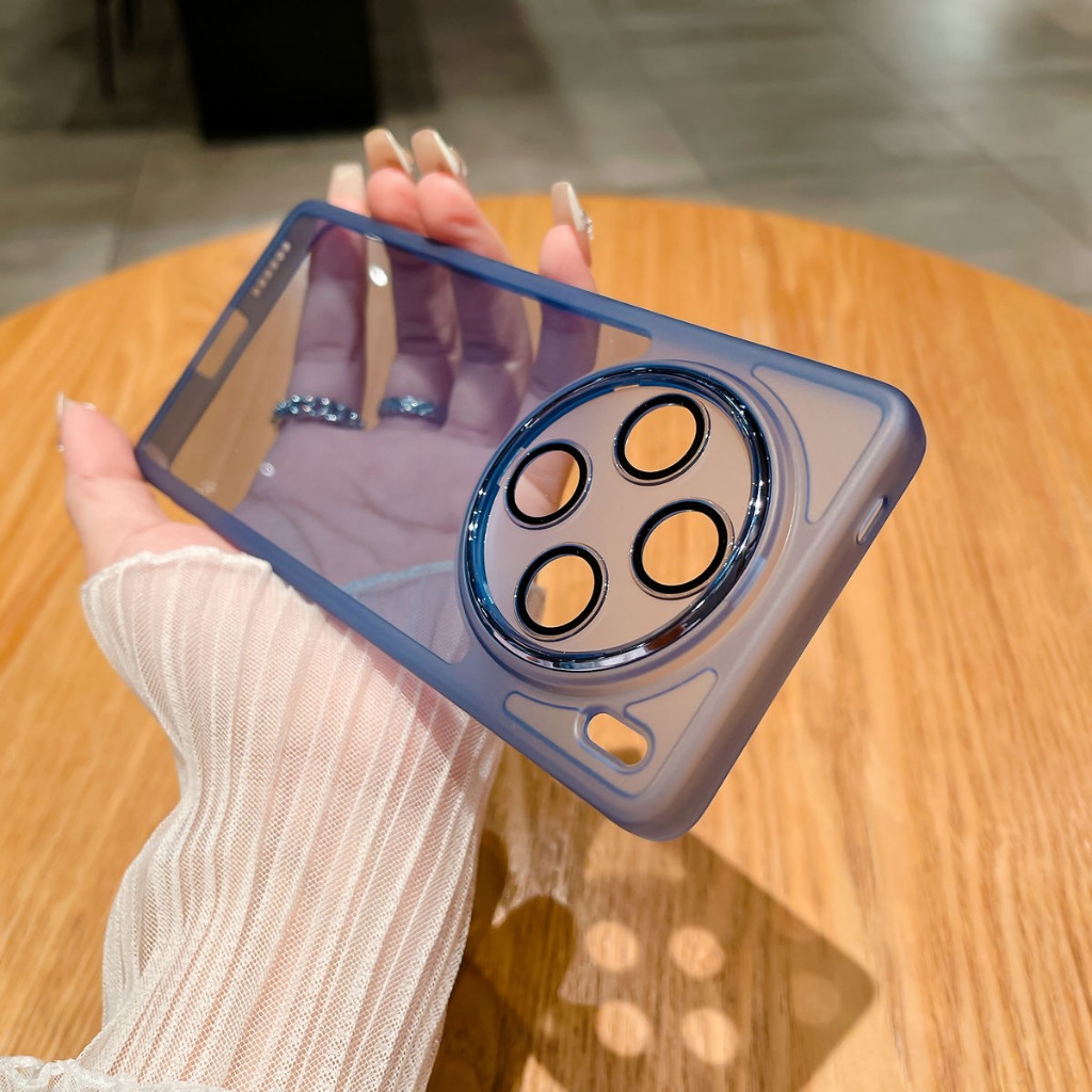 Vivo X100 X100 Pro VIVOX100 VIVOX100Pro 5G เคสกันกระแทก พร้อมฟิล์มกันรอยเลนส์กล้อง เคสโทรศัพท์ กันกระแทก เคสด้านหลัง - รูปที่ 5