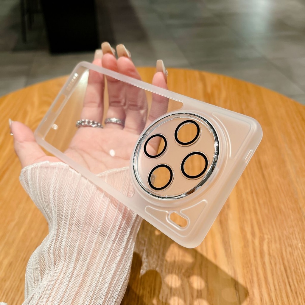 Vivo X100 X100 Pro VIVOX100 VIVOX100Pro 5G เคสกันกระแทก พร้อมฟิล์มกันรอยเลนส์กล้อง เคสโทรศัพท์ กันกระแทก เคสด้านหลัง - รูปที่ 6