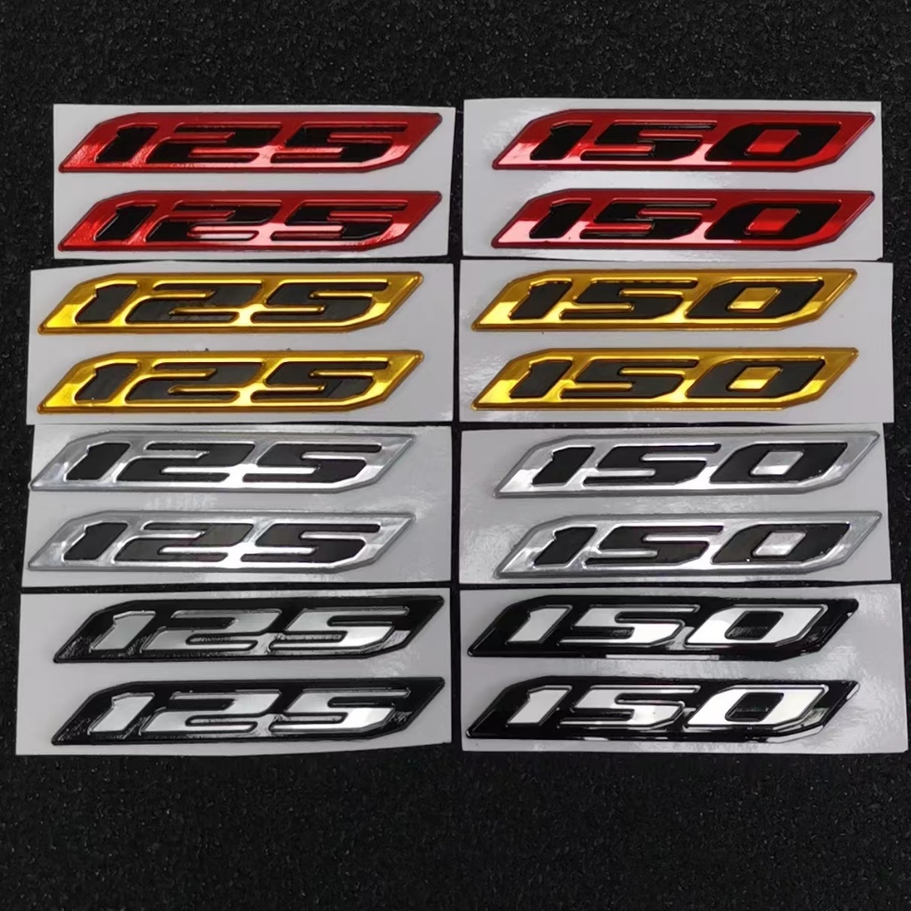 โลโก้ 125 150 160 150i 125i ตัวนูน ตราสัญลักษณ์ 3D