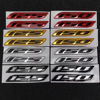 โลโก้ 125 150 160 150i 125i ตัวนูน ตราสัญลักษณ์ 3D