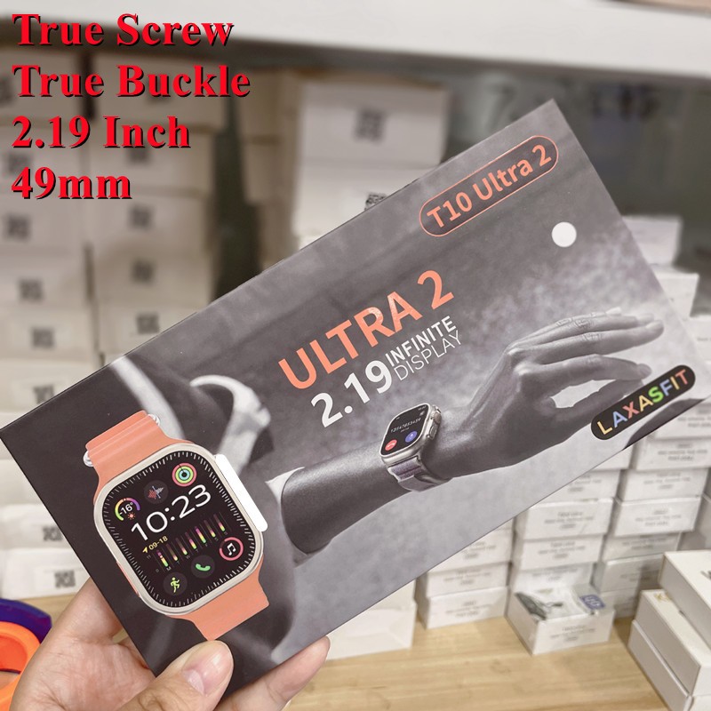 T10 Ultra 2 Smartwatch New Series 9 สมาร์ทวอทช์ 2.19 นิ้ว HD 49 มม. บลูทูธ สมาร์ทวอทช์ พร้อมเครื่องคิดเลข ชาร์จไร้สาย สําหรับผู้ชาย และผู้หญิง
