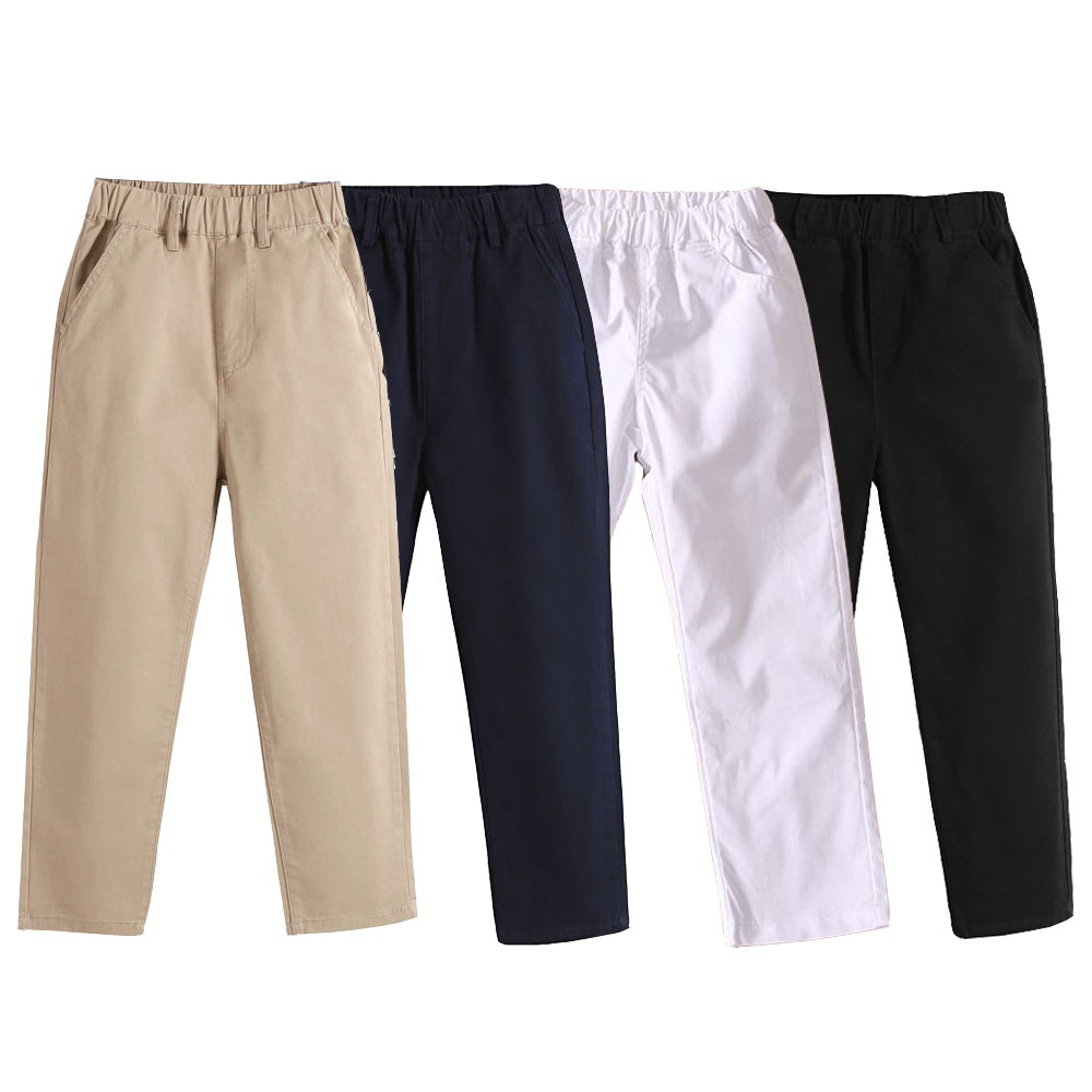 กางเกงสูทเด็กผู้ชาย  เวอร์ชั่นเกาหลี แฟชั่น สไตล์เรียบง่าย สวมใส่สบาย ระบายอากาศได้ จับคู่ง่าย