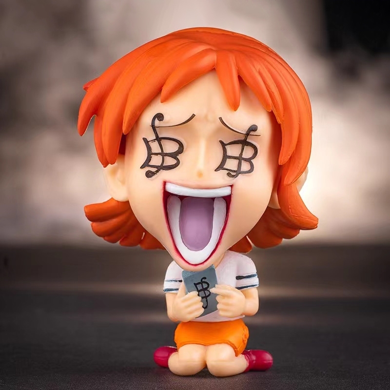 โมเดลฟิกเกอร์ PVC อนิเมะ One Piece Luffy Zoro Ace Sabo รูปที่ 8