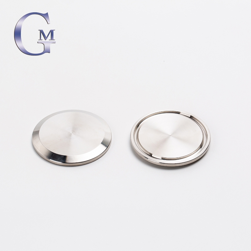 OD 25.4 มม.ถึง 91 มม.สุขาภิบาล End หมวก Tri Clamp Ferrule หมวกตาบอดสแตนเลส SUS 304 Tri Clover อุปกรณ์ท่อ