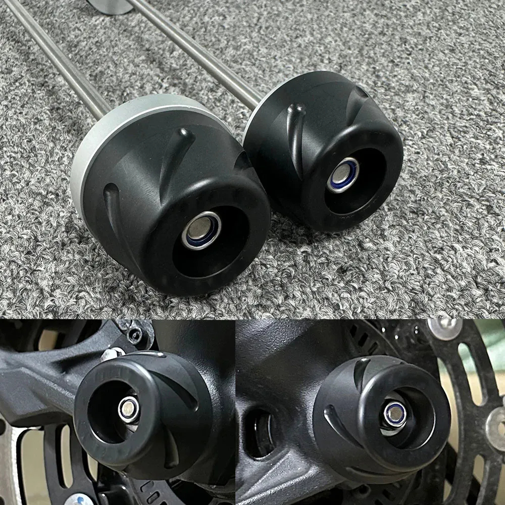 สําหรับ Kawasaki ZX-10R ZX-10RR SE KRT Ninja ZX10R ZX10RR 2016-2023 แกนล้อหลังด้านหน้าป้องกัน Crash 