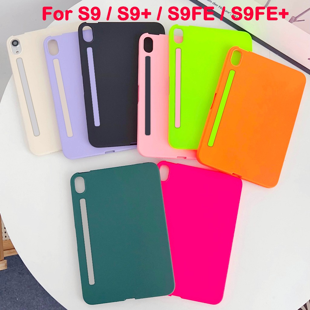 สําหรับ Samsung Galaxy Tab S9 S9+ 12.4 11.0 2023 ซิลิโคนเหลวแท็บเล็ตปลอกป้องกันการตก