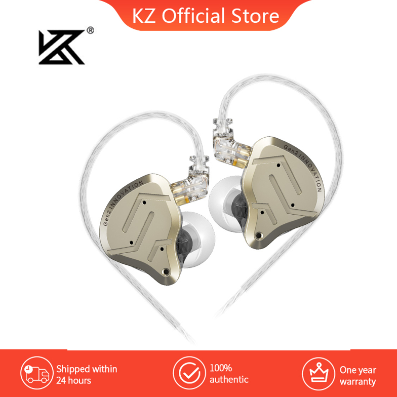 Kz ZSN PRO 2 หูฟังอินเอียร์ แบบไดนามิก เหล็ก ความเที่ยงตรงสูง แกนคอร์ ควบคุมด้วยสาย คุณภาพสูง HIFI เ