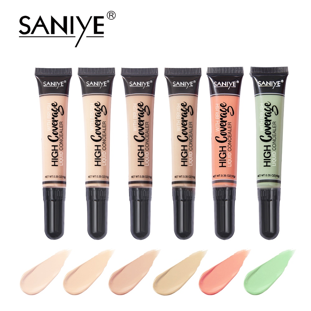Saniye คอนซีลเลอร์ ปกปิดรอยคล้ำใต้ตา 6 สี Kosmetik R1072