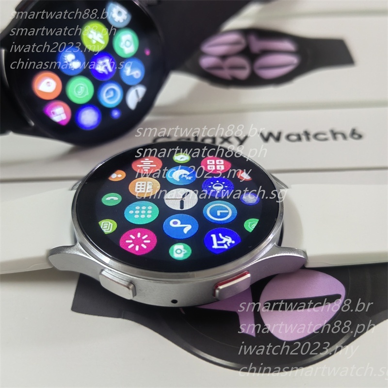 Samsung Galaxy Watch 6 สมาร์ทวอทช์ วัดอัตราการเต้นของหัวใจ นับถอยหลัง การโทร การปฏิเสธการนอนหลับ การแจ้งเตือนข้อความ สําหรับการแจ้งเตือน Android IOS