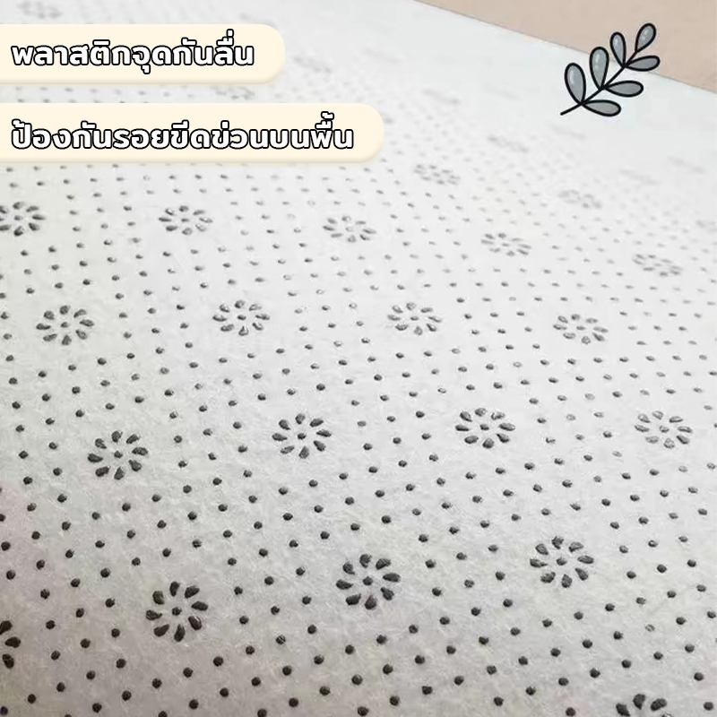 พรมปูพื้นห้องนอน พรมขนสั้น พรมปูพื้น วัสดุขนแกะปะการัง รูปที่ 8