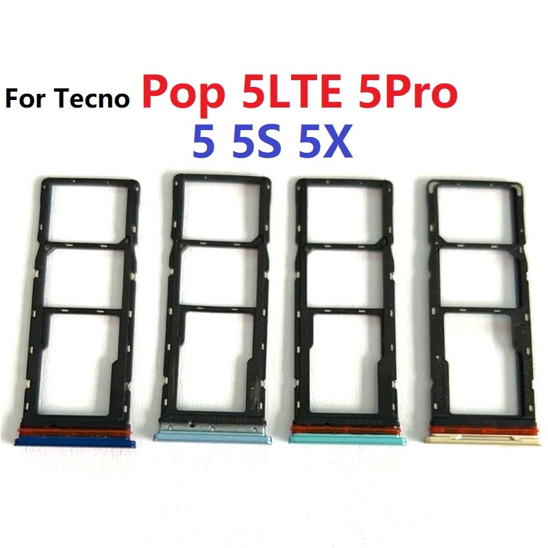 ถาดซิม (sim tray) สําหรับ Tecno Pop 5 LTE Pro 5S 5X BD4 BD4i BD4a BD4j BD4h