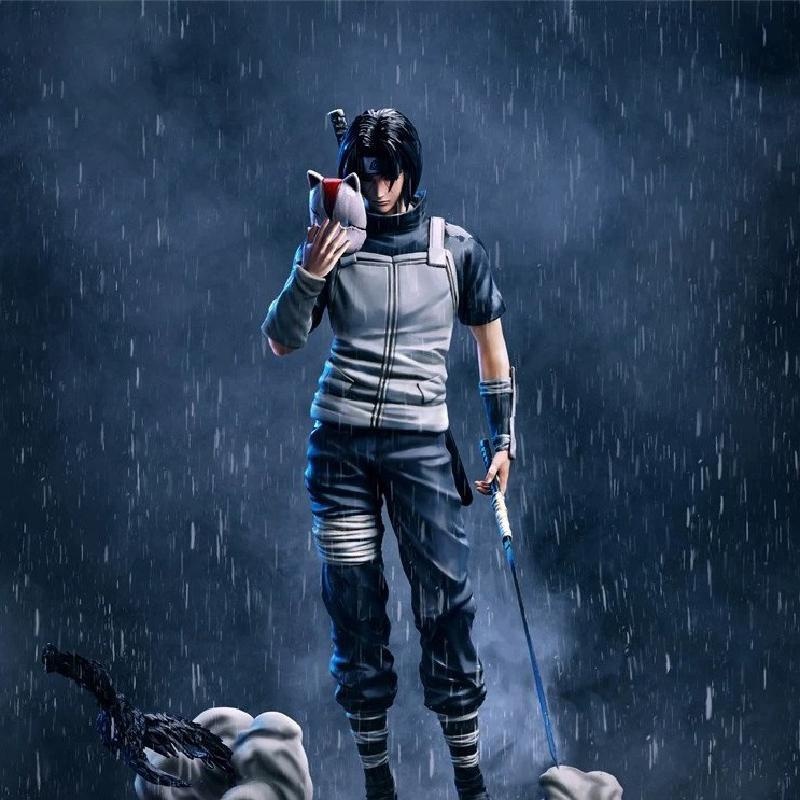 (พร้อมส่ง) โมเดลฟิกเกอร์ PVC รูปอนิเมะ Uzumaki Naruto Uchiha Itachi ขยับได้ ขนาด 28 ซม.
