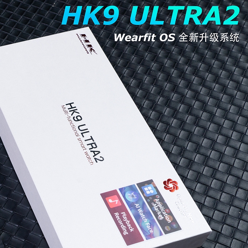 ใหม่ HK9 Ultra2 สมาร์ทนาฬิกาผู้ชายหน้าจอ AMOLED ChatGPT NFC บลูทูธ 2GB ROM นาฬิกา PK HK8 HK9 Pro Max