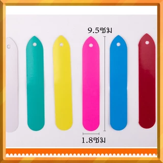 100 ชิ้น ป้ายชื่อพลาสติก | ป้ายเนอสเซอรี่กันน้ำสำหรับติดต้นไม้ | เครื่องหมายหม้อสำหรับกระถางต้นไม้ | สำหรับโรงงานและการทำสวน