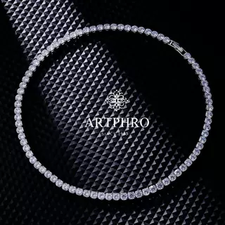 ARTPHRO สร้อยคอเทนนิส แฟชั่น ผู้ชาย หญิง สร้อยคอผู้ชายเท่ๆ ผู้หญิงเท่ๆ แบรนด์