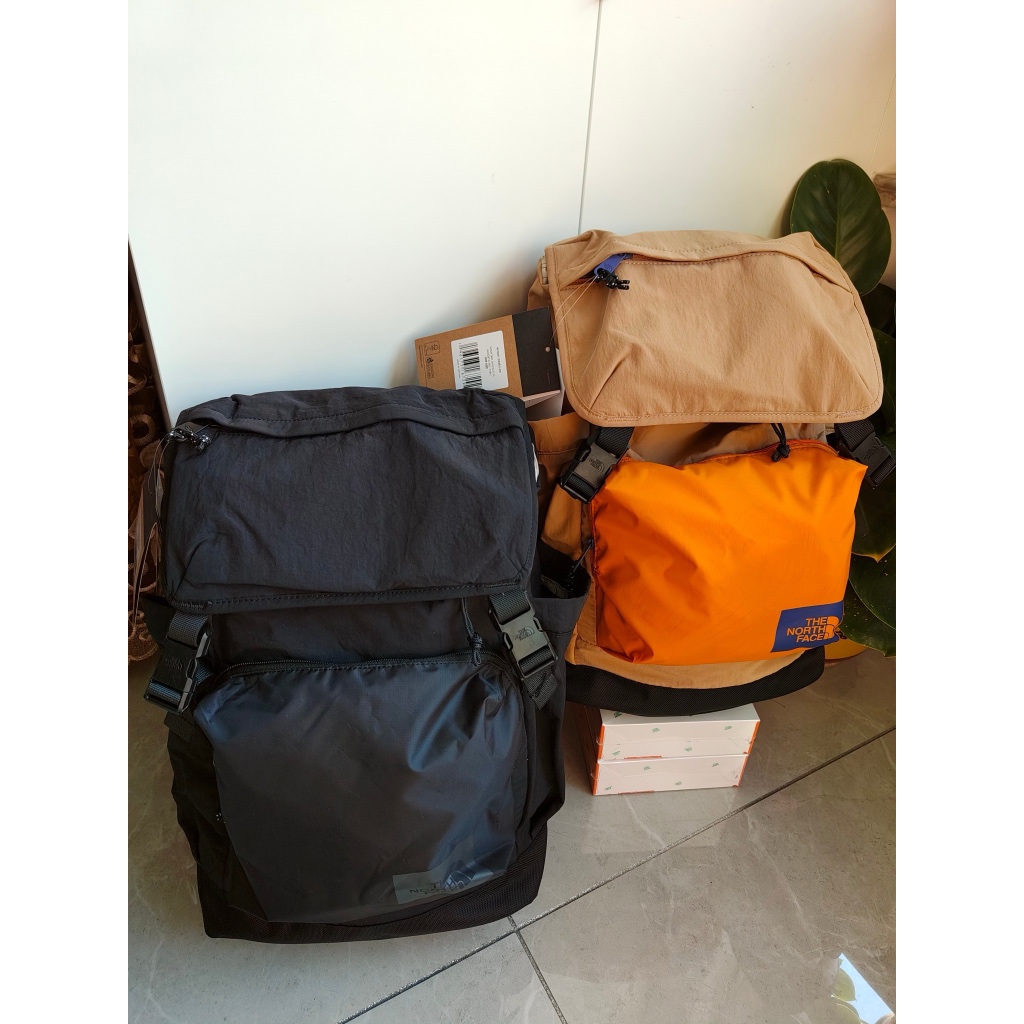 North THE NORTH FACE กระเป๋าเป้สะพายหลัง ความจุขนาดใหญ่ สไตล์เกาหลี สําหรับนักเรียน