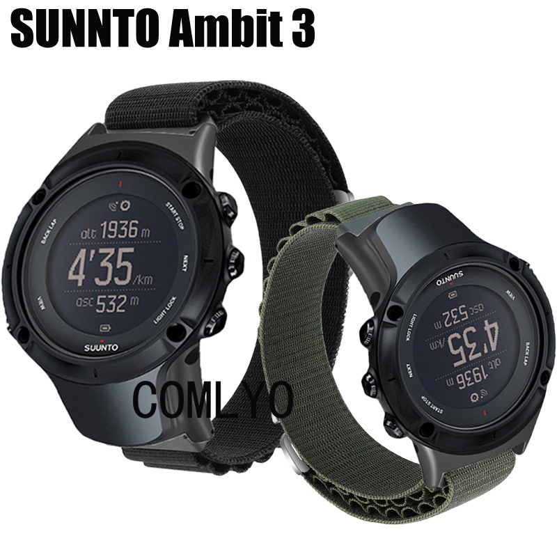 For SUUNTO Ambit 3 Sport Run สายนาฬิกาข้อมือไนล่อน แบบนิ่ม สําหรับ