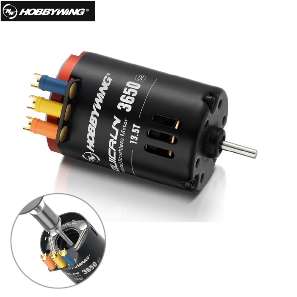 Hobbywing QUICRUN 3650 G2 Sensored 6.5T / 8.5T /10.5T /13.5T / 17.5T / 21.5T/25.5T 2-3S Racing มอเตอ