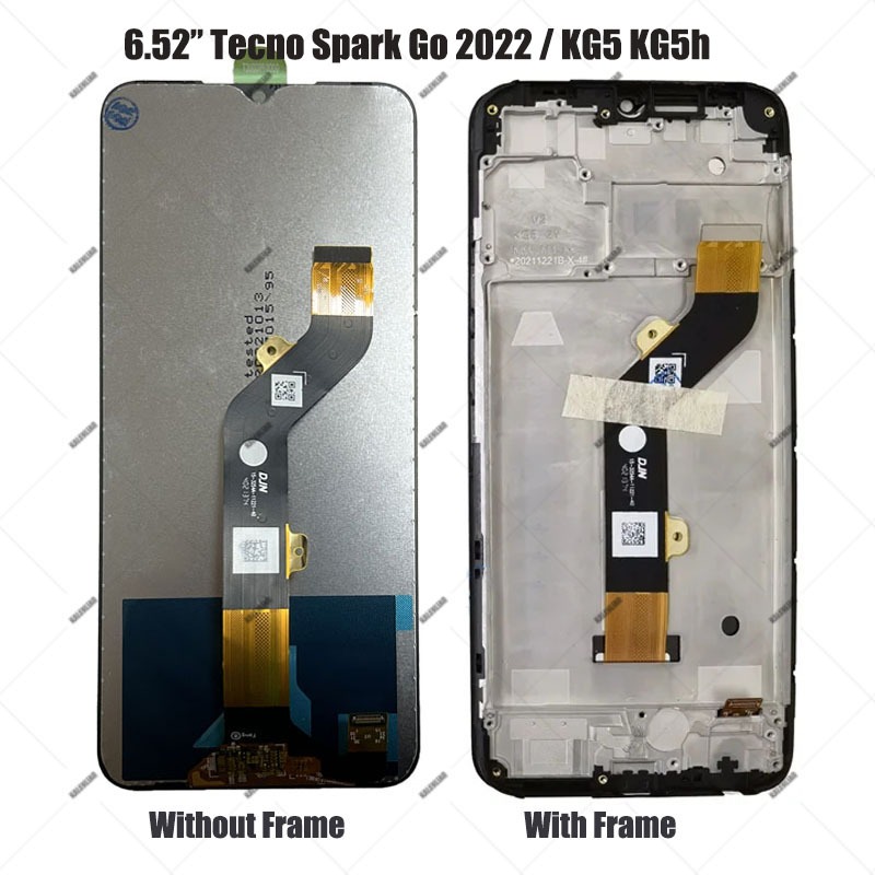 สําหรับ Tecno Spark Go 2020 2021 2022 2023 2024 จอแสดงผล LCD Touch Screen Digitizer Assembly Replacement - รูปที่ 6