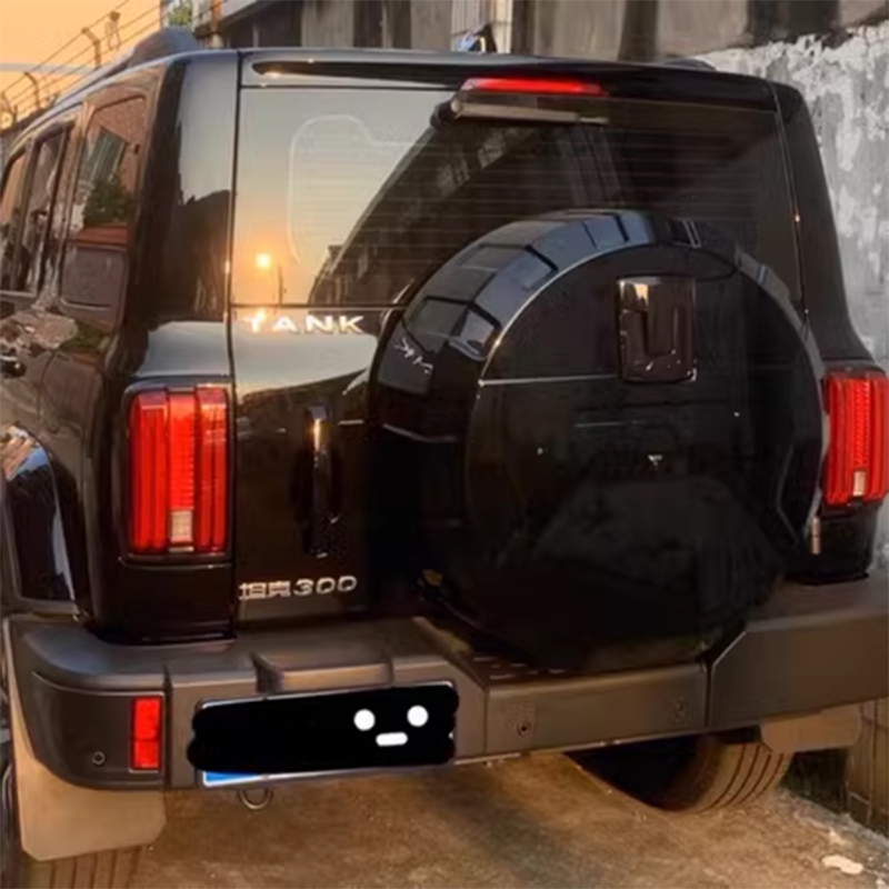 For Great Wall Tank 300 TANK 300 ฝาครอบยางอะไหล่แพคเกจเต็มรูปแบบ Tailgate ฝาครอบยางตกแต่งภายนอกการปรับเปลี่ยนตกแต่งอุปกรณ์เสริมในรถยนต์ - รูปที่ 7
