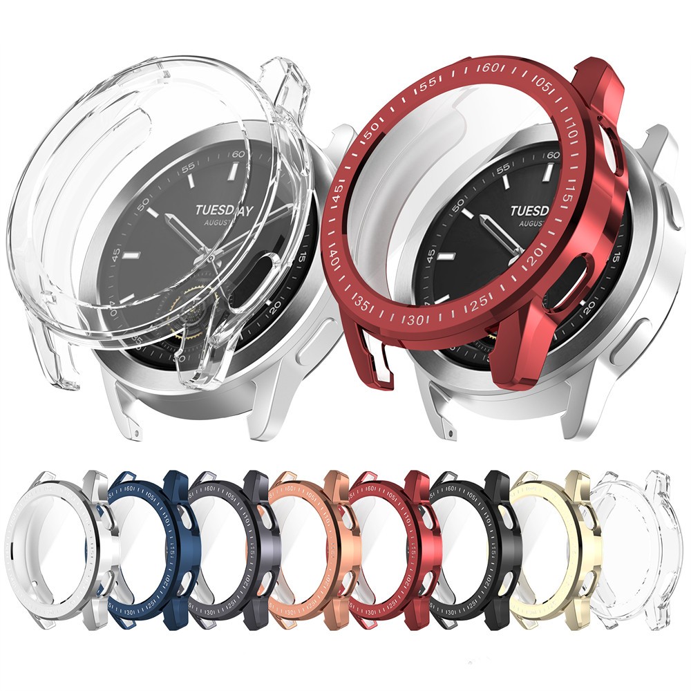ฝาครอบเคส และกระจกนิรภัยกันรอยหน้าจอ คุณภาพสูง สําหรับ xiaomi watch S3