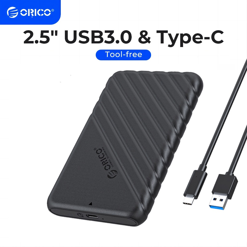 Orico กล่องใส่ฮาร์ดดิส 2 5 เคสฮาร์ดดิสก์ไดรฟ์ภายนอก HDD SATA 2.5 นิ้ว USB3.0 4TB 9.5 มม. 7 มม. สําหรับ HDD SSD