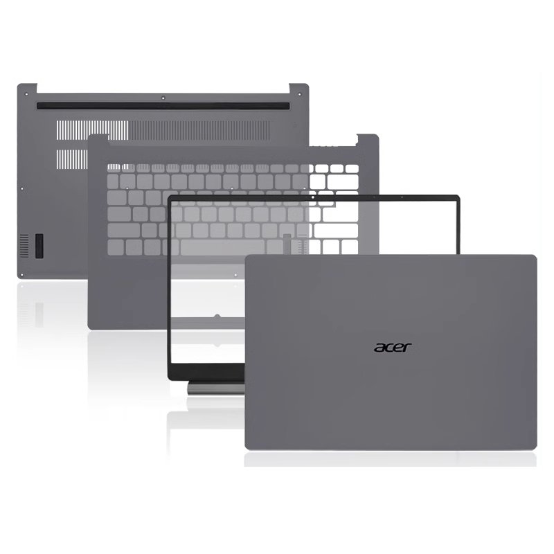 ใหม่ เคสฝาครอบด้านบน ด้านหลัง LCD รูปตัว C ด้านซ้าย และขวา สําหรับ Acer swift3 SF314-57G 57 A B C D
