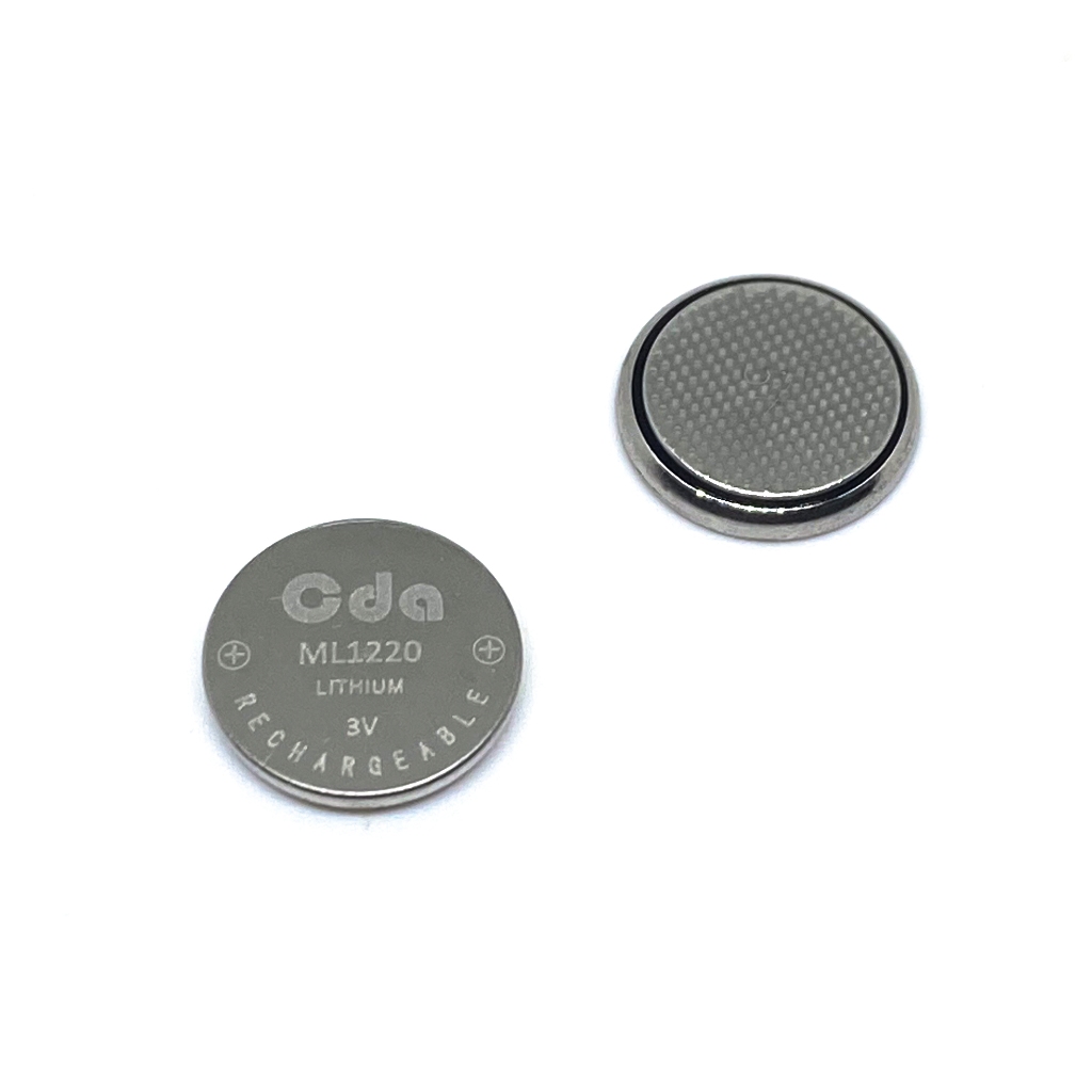 เมนบอร์ดหน้าจอมอนิเตอร์ 3V ML1220 CDA ML1220 แบบชาร์จไฟได้ สําหรับคอมพิวเตอร์ จํานวน 2 ชิ้น