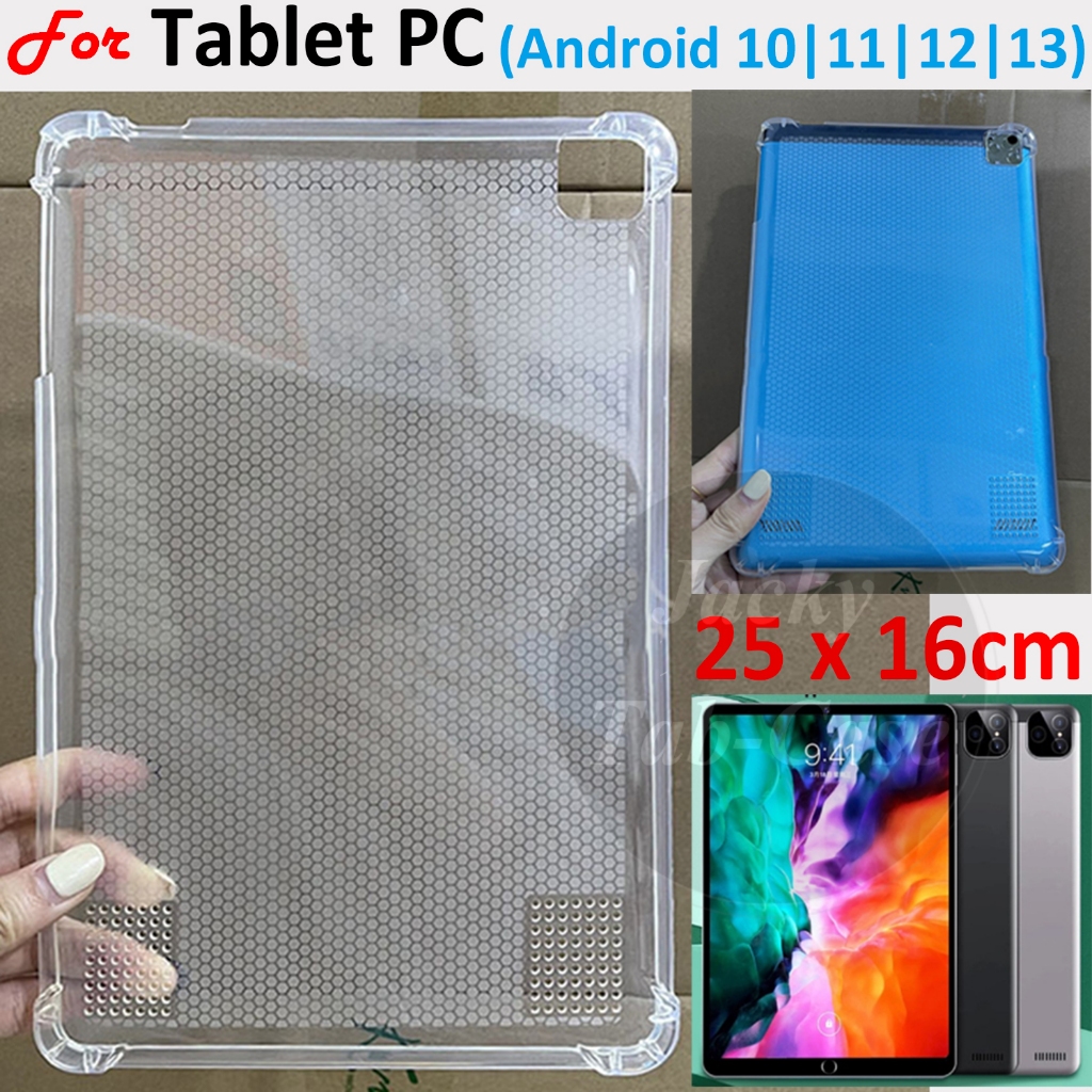 เคสแท็บเล็ต Tablet PC Android 10 11 12 13 10.1 10.8 11.6 นิ้ว Pad 4G|5 กรัม|Wifi|Lte MXS Samsung ซิลิโคนนิ่ม TPU กันกระแทก เคสแท็บเล็ต เข้ากันได้กับ BODY ขนาด 25 ซม. X 16 ซม.