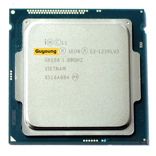 โปรเซสเซอร์ CPU YZX Xeon E3 1230LV3 E3-1230LV3 E3-1230L v3 Quad-Core LGA 1150 1.8 GHz