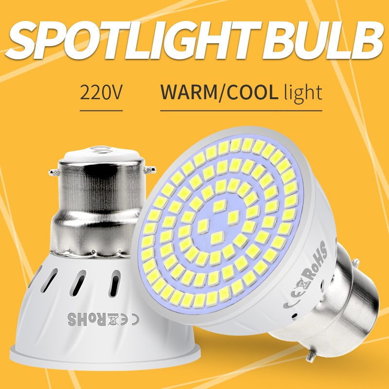 E27 ไฟ LED สปอตไลท์ GU10 ไฟ LED 15 วัตต์หลอด LED E14 หลอดข้าวโพด 5 วัตต์ 7 วัตต์ 9 วัตต์ B22 ความสว่างสูงในร่มสำหรับห้องนั่งเล่น MR16
