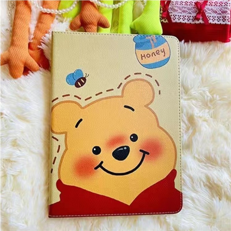 【Winnie the Pooh 】เคสไอแพด ลายการ์ตูนหมีพูห์ สำหรับ iPad Pro 10.5 10.2 Gen 7 8 9 iPad Mini 1 2 3 4 5 iPad 2 3 4 iPad Pro 9.7 Air1 Air2