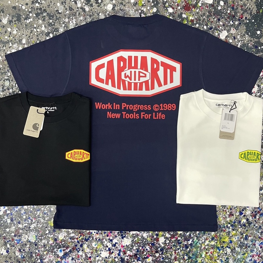 พร้อมส่ง 100% เสื้อยืดแขนสั้นลําลอง ทรงหลวม พิมพ์ลายตัวอักษรกราฟฟิติ แนวสตรีท สําหรับรถยนต์