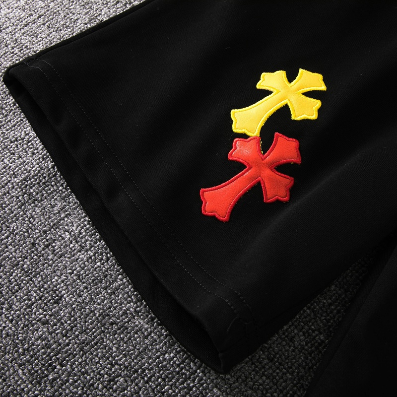 24 ใหม่ CH Croxin กางเกงกีฬาขาสั้น สีแดง และสีเหลือง สําหรับผู้ชาย