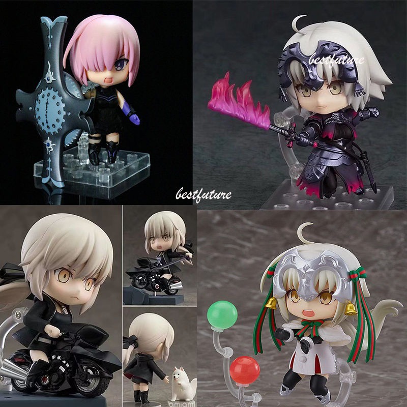โมเดลฟิกเกอร์ Nendoroid Fate Grand Order Saber Alter 121 815 Santa Lily 766 Joan of Arc 664 Mash Kyrielight