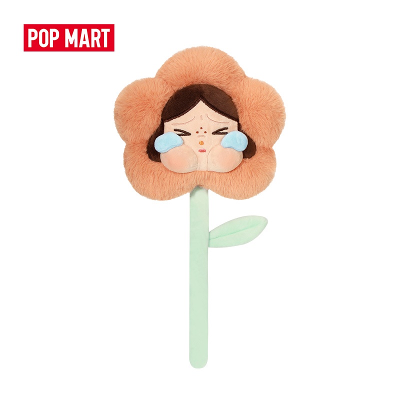 Pop MART CRYBABY Sad Club Series- กล่องสุ่มดอกไม้ ผ้ากํามะหยี่ขนนิ่ม