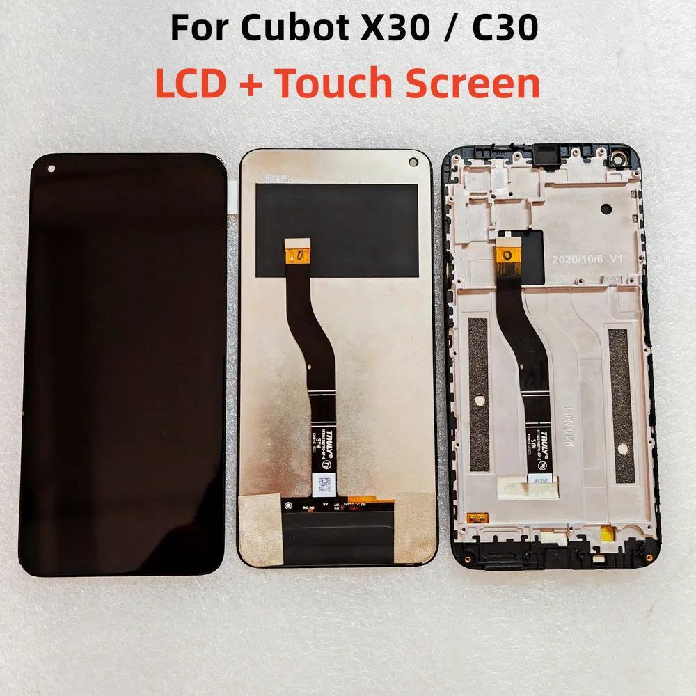 6.4 "สําหรับ Cubot X30 จอแสดงผล LCD สําหรับ Cubot C30 หน้าจอ LCD 6.4 นิ้วจอแสดงผล