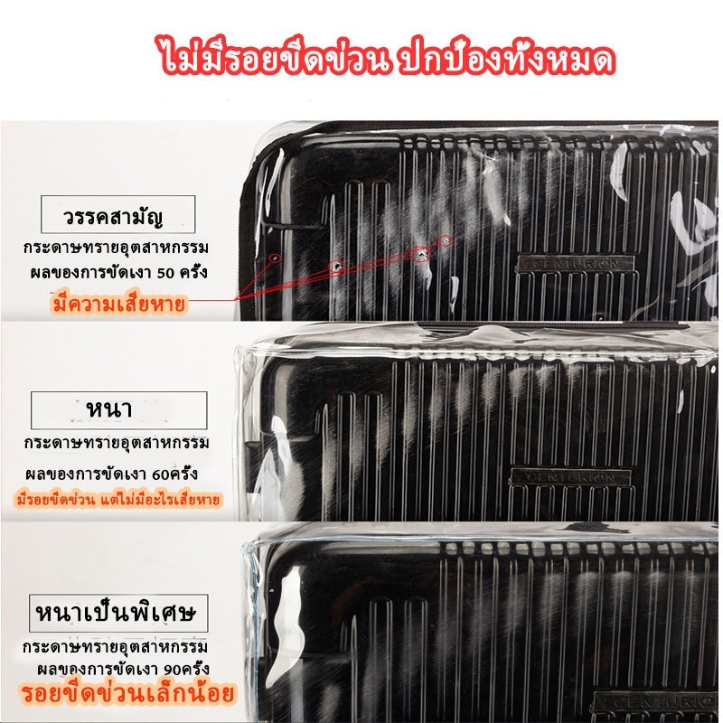 📢รุ่นหนาพิเศษ📢พลาสติกคลุมกระเป๋าเดินทาง pvc ใสไร้ขอบ ซิปข้าง กันน้ำ ไม่จำเป็นต้องถอดแยกชิ้นส่วนเมื่อใช้