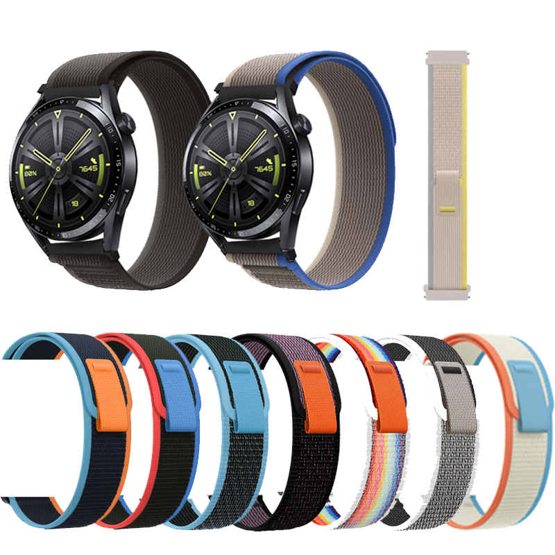 สําหรับ Huawei นาฬิกา GT 6 5 4 3 2 GT2Pro GT2E GT3Pro GT5Pro GT6Pro Alpine Loop Band สายนาฬิกาไนลอนส
