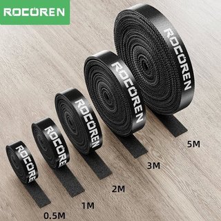 Rocoren อุปกรณ์จัดเก็บสายเคเบิล USB สําหรับโทรศัพท์มือถือ เมาส์ หูฟัง