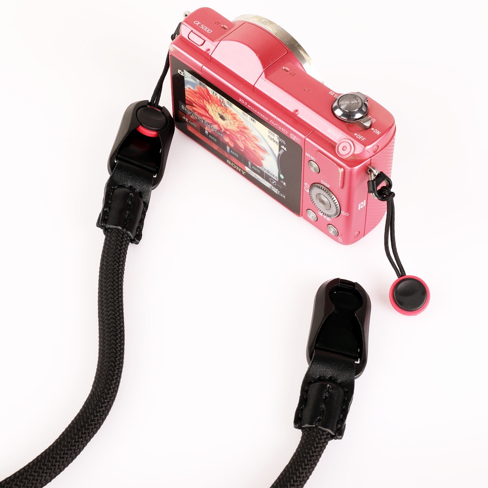 สายคล้องคอไนล่อน ปรับระดับได้ สําหรับกล้อง Canon EOS R10 R50 R8 R7 R6 RP M200 G7X3 G9X G7X III G 7X Mark III II 90D 200D 250D 4000D - รูปที่ 2