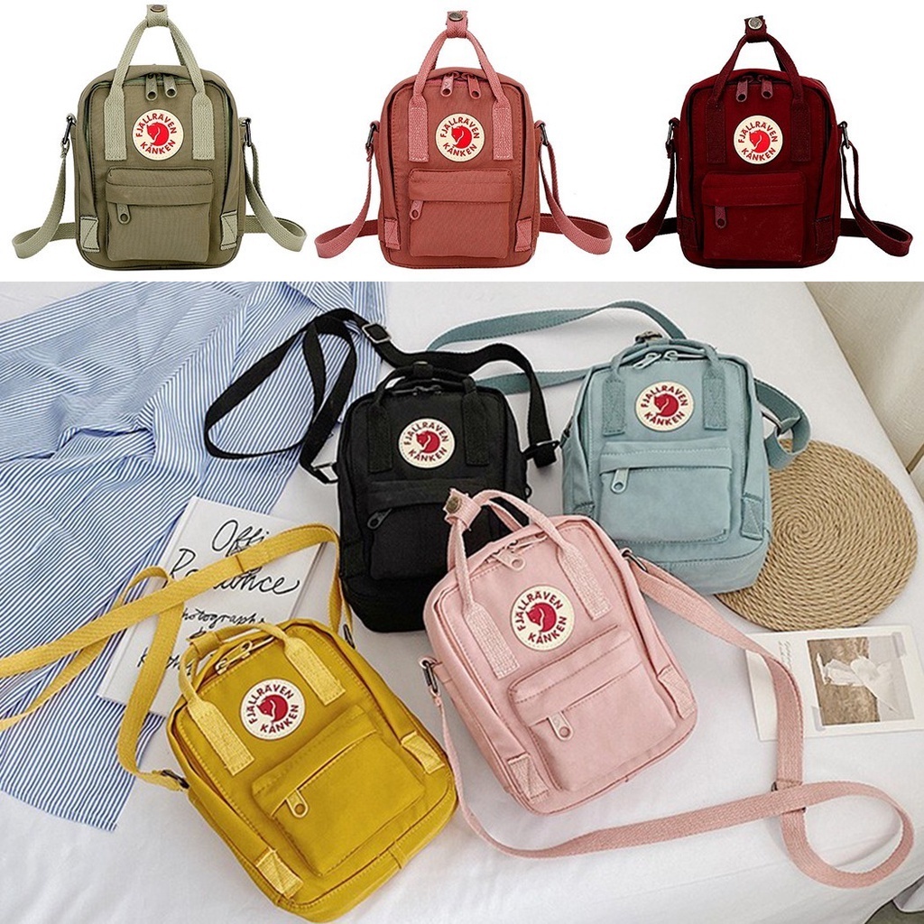 Fjallraven Kanken กระเป๋าเป้สะพายหลัง กันน้ํา กระเป๋านักเรียน ลําลอง สําหรับทุกเพศ