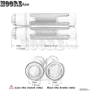 Mooreaxe สําหรับ Honda PCX125 / PCX150 PCX160 ABS CBS 2018 - 2023 2025 2026 รถจักรยานยนต์ปรับพับขยายได้เบรคคลัทช์ Levers Handlebar Grip TZ01 T1