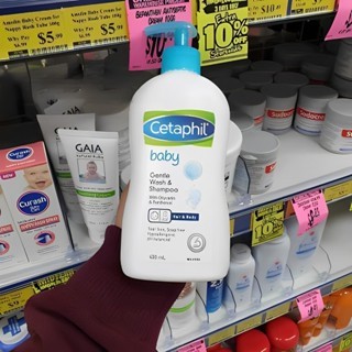 【 ของแท้ 100% 】Cetaphil แชมพูเด็ก และเจลอาบน้ํา 400 มล.