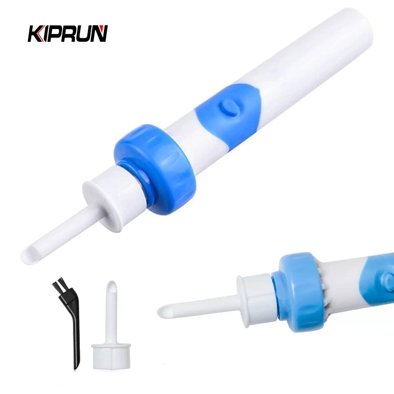 Kiprun ที่แคะหูไฟฟ้า ไร้สาย, ชุดกําจัดขี้หู, เครื่องทําความสะอาดหู, การสั่นสะเทือนที่ปลอดภัย การสั่นสะเทือน ไม่เจ็บหู ทําความสะอาดหู อุปกรณ์ทําความสะอาดหู แบบเกลียว