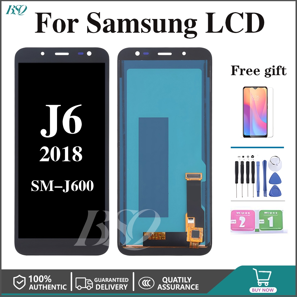 สําหรับ Samsung Samsung Galaxy J6 2018 SM-J600F J600G J600FN LCD Digital Touch Screen Display Assemb